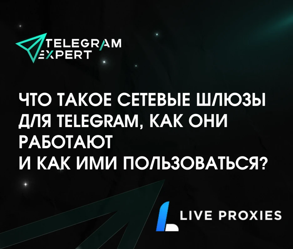 Что такое сетевые шлюзы для Telegram, как они работают и как ими пользоваться?